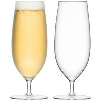LSA - Bar Pilsner Beer Glass Pair