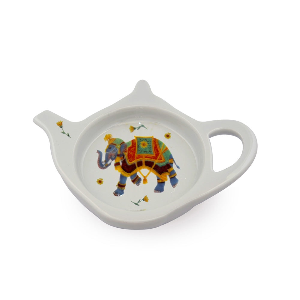 Halcyon Days - Ceremonial Indian Elephant Teabag Tidy