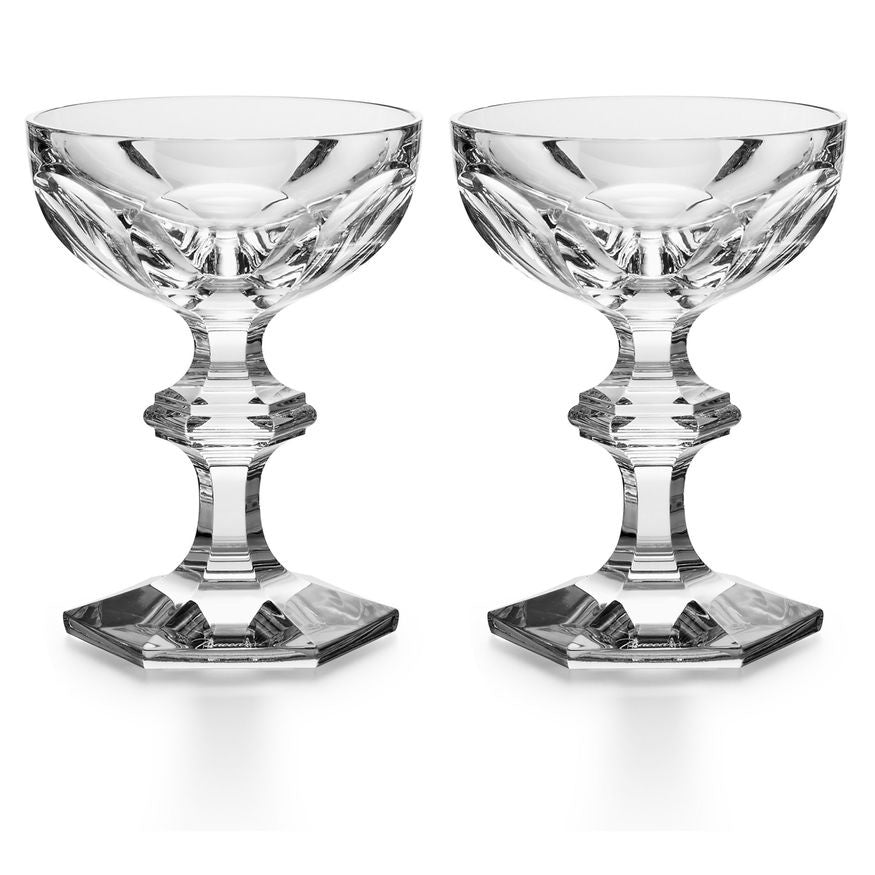 Baccarat - Harcourt 1841 Champagne Coupe Pair of Glasses