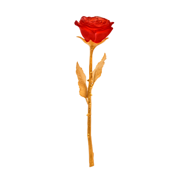 Daum - Rose Eternelle Rouge