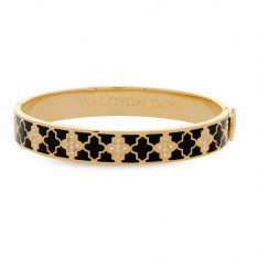 Halcyon Days - Agama Sparkle Bangle Black/Gold