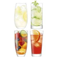 LSA - Lulu Highball Assorted Glasses X 4