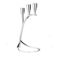 Greggio - 3 Fire Candle Stand 28cm Rain Collection