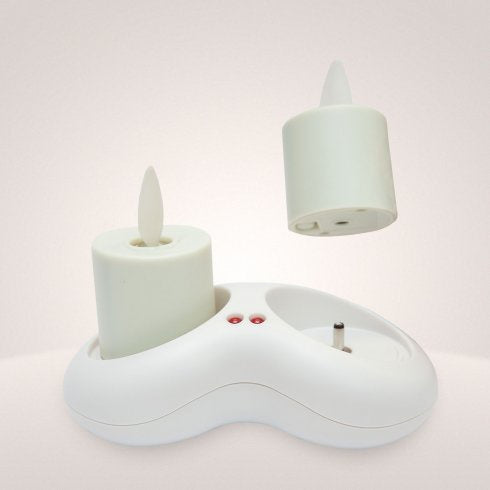 Luminara - 2 pack Rechargeable Flameless Tealight