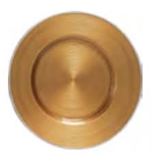 Argenesi - Glass & Silver Plate Sinfonia - Gold 34cm