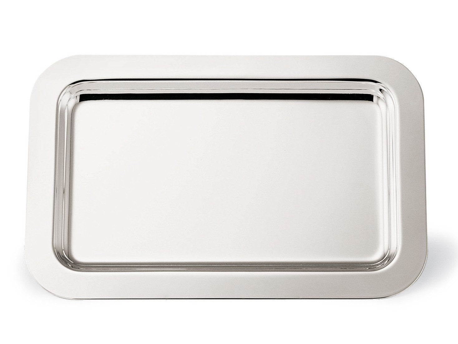 Greggio - Cardinal Rectangular Tray 33 x 25, Silver Plated