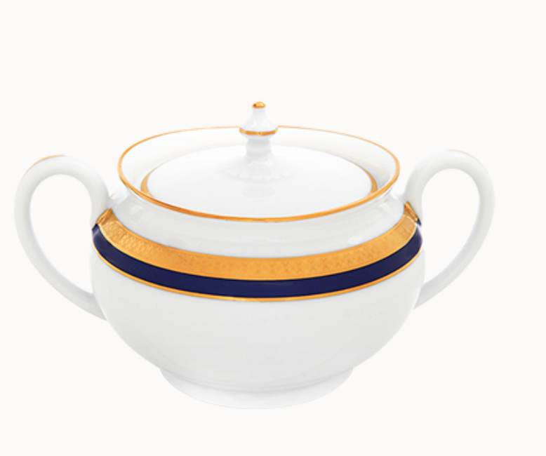 Haviland - Sugar Bowl Symphony Blue