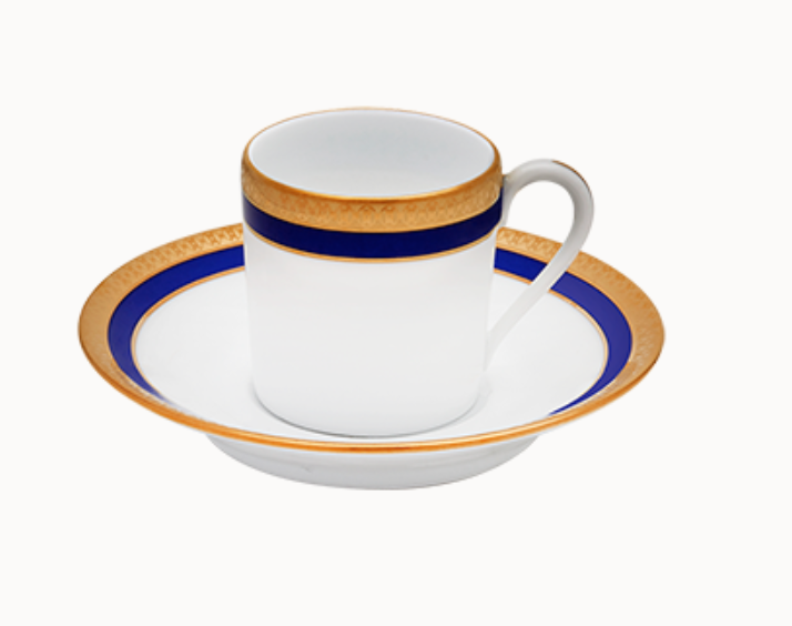 Haviland - Coffee Cup Set of 4 Symphony Blue
