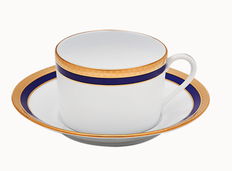 Haviland - Tea Cup Set of 4 Symphony Blue