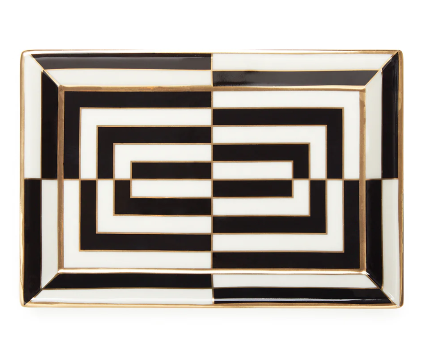 Jonathan Adler- OP Art Rectangular Tray