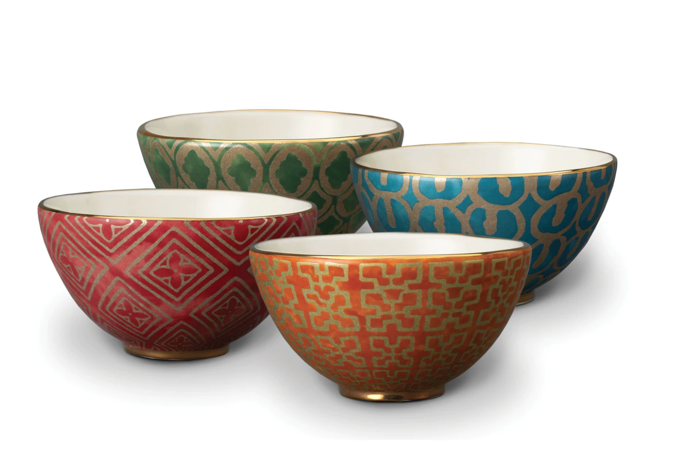 L'Objet - Fortuny Cereal Bowls (Mixed) - set of 4