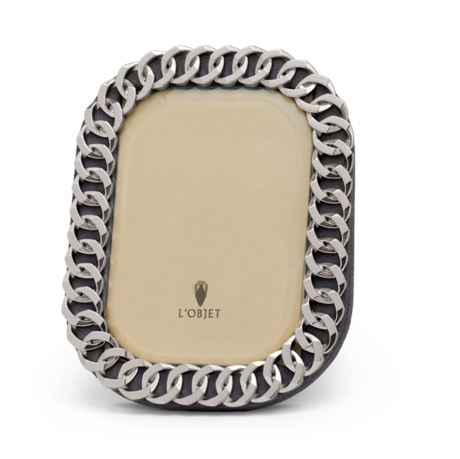 L'Objet - Cuban Link Platinum Frame - 4x6