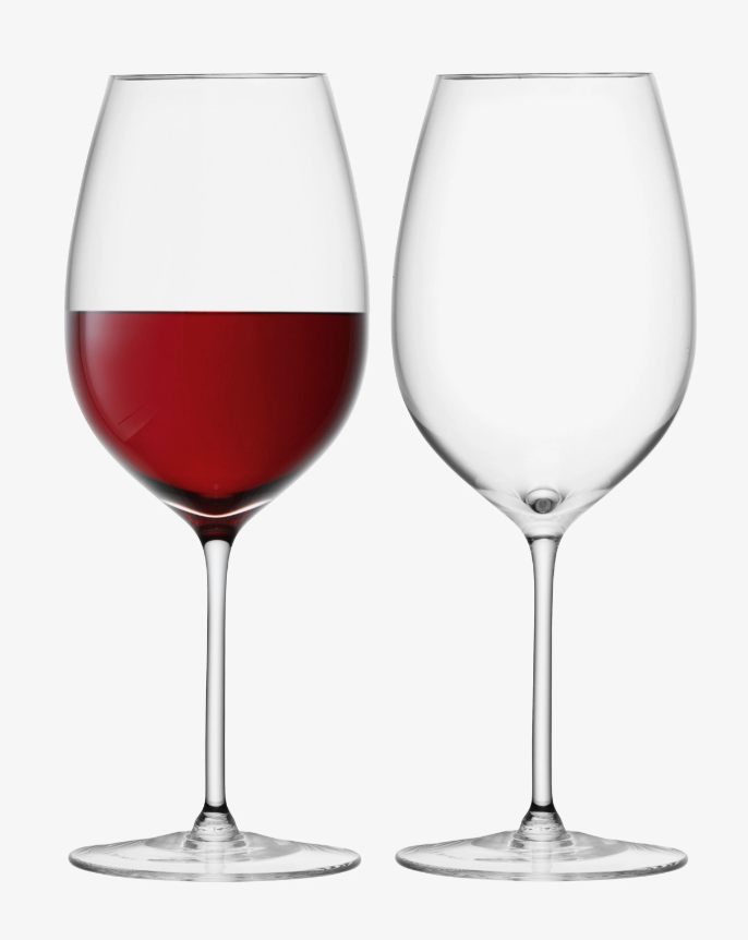 LSA - Wine Red Wine Goblet 850ml Clear x 2