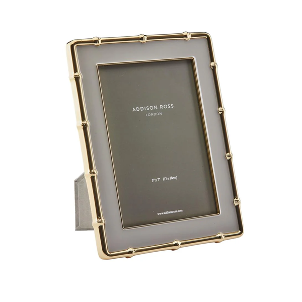 Addison Ross - 5x7 Gold Bamboo Chiffon