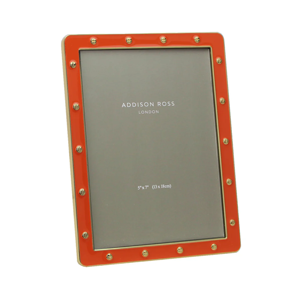 Addison Ross - 5x7 Locket in Gold Orange