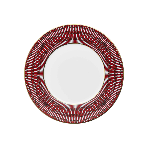 Baccarat - Arcadia Dinner Plate 27cm Red Pair