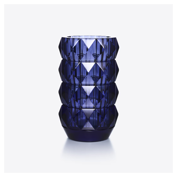 Baccarat - Louxor Round Vase 150 Midnight Blue