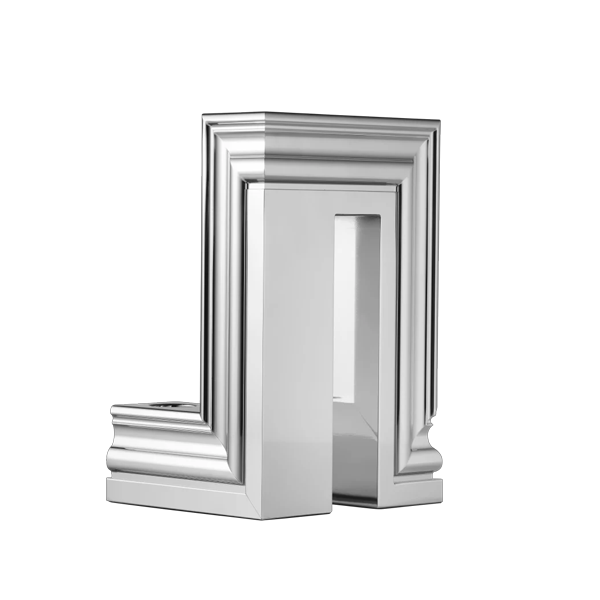 Christofle - 2 Light Candelabra Chrome Perspectives