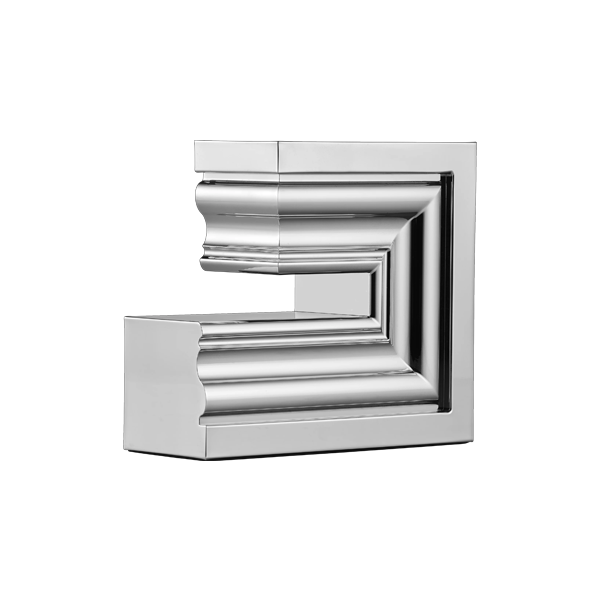 Christofle - Large Candle Holder Chrome Perspectives 2