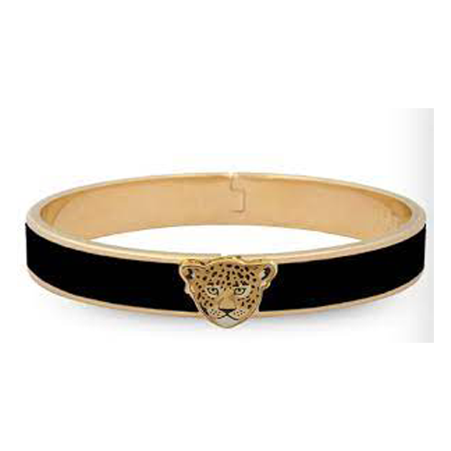 Halcyon Days - Leopard 1cm Medium Bangle