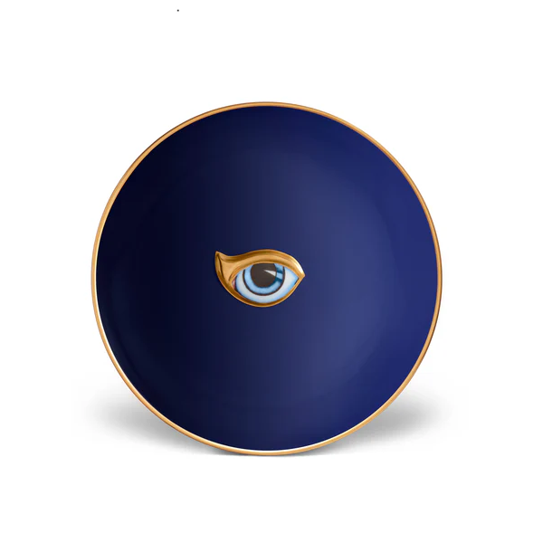 L'Objet - Lito Eye Canape Plate - Blue