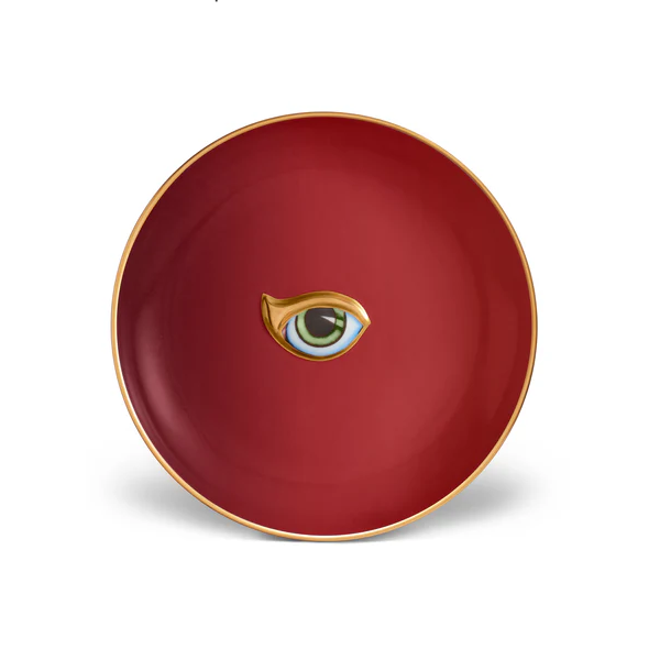 L'Objet - Lito Eye Canape Plate - Bordeaux