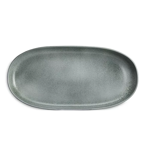 L'Objet - Terra 16 ́ Oval Platter - Seafoam Green