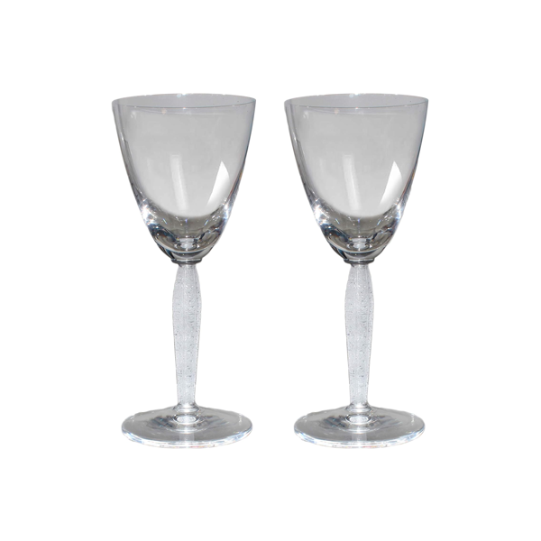 Lalique - Louvre Wine Glass