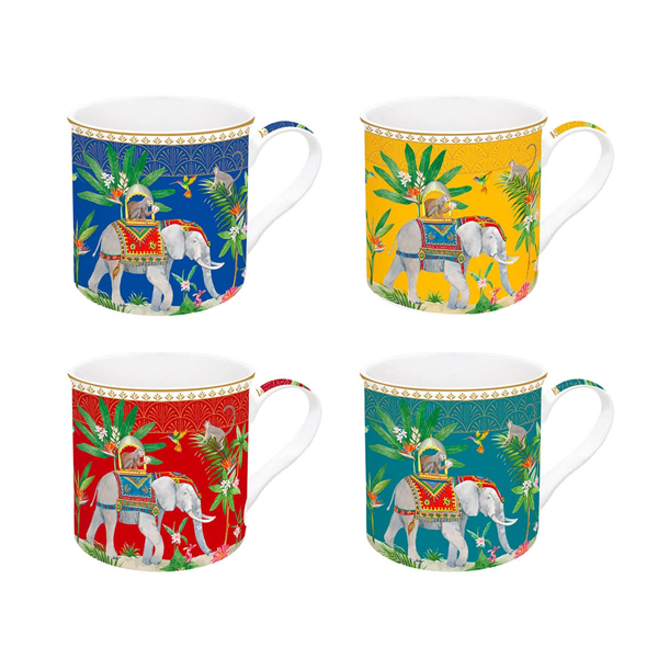 Pozzi Milano - Marajah 4 Set of Mugs