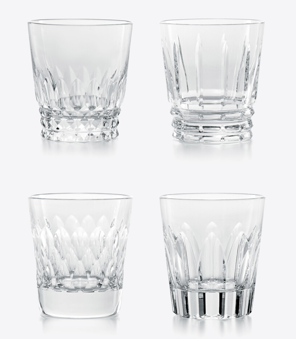 Baccarat - Vintage Set of 4 Tumblers