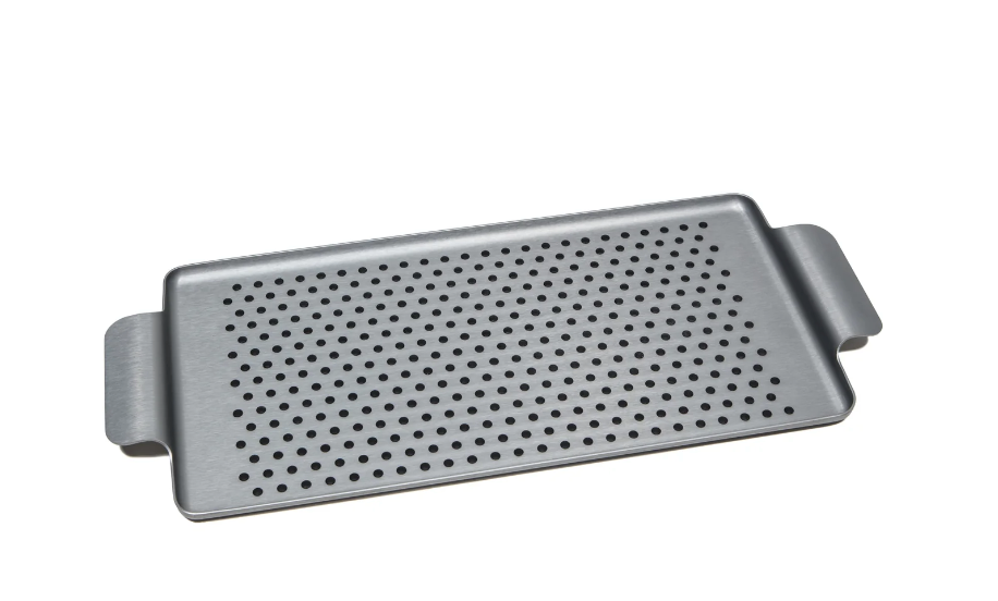 Kaymet - Tray Rubber Grip Pewter - Canape 350 x 175 mm