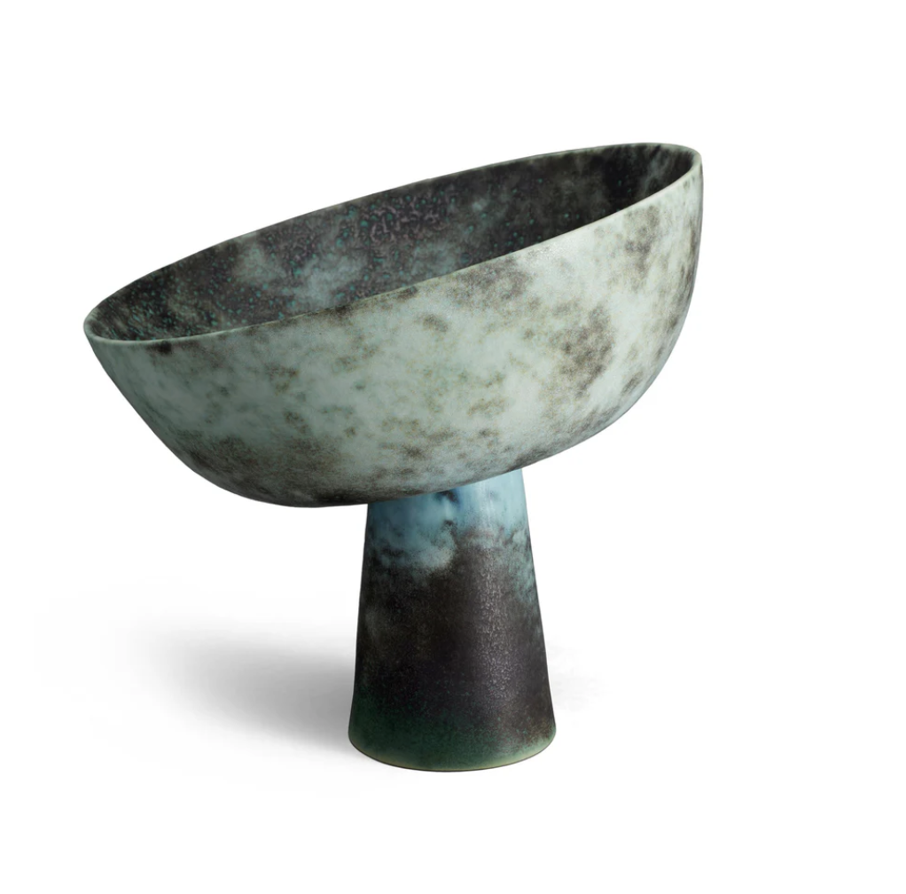 L'Objet - Terra Bowl on Stand Medium