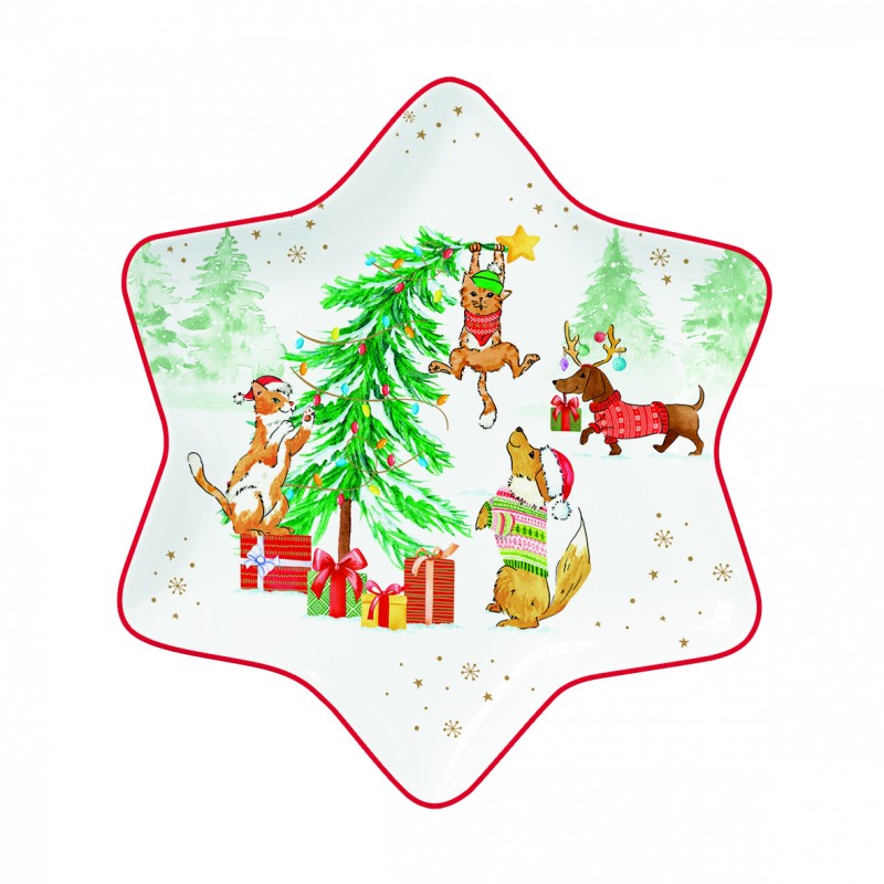 Pozzi Milano - Christmas Gang Plate Ø 22,5 cm