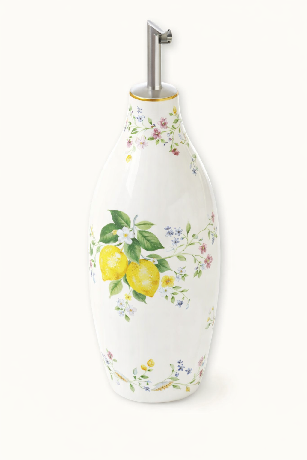 Pozzi Milano - Oil & Vinegar Bottle - Fleur et Citrons