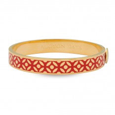 Halcyon Days - Rose Bangle Red/Gold