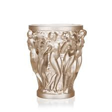 Lalique - Bacchantes Vase Gold Lustre - Small