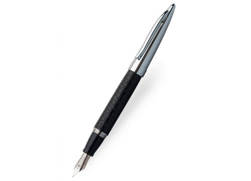 Coles Stationery - Millerand Black Leather Fountain Pen