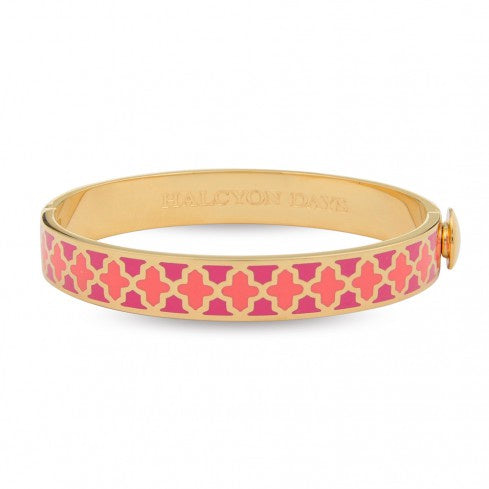 Halcyon Days - Agama Bangle Hot Pink, Light Pink / Gold