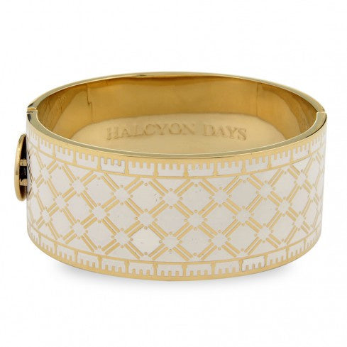 Halcyon Days - Harlequin Bangle Cream/gold