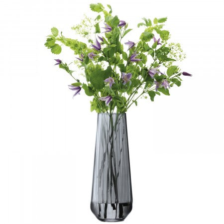 LSA - Zinc Vase / Lantern Sheer Zinc 36cm