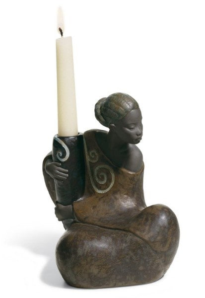 Lladro - The Pulse of Africa Candle Holder