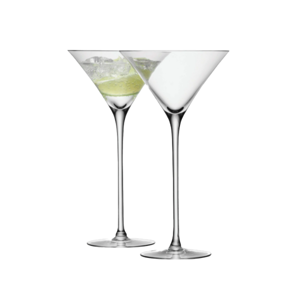 LSA - Bar Cocktail Glass 275ml Clear Pair