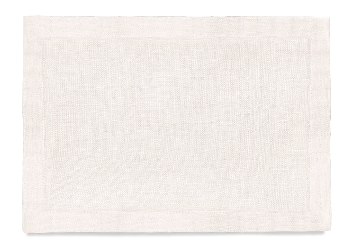 L'Objet - Linen Sateen Placemat 14x20" [s/4] - Ecru