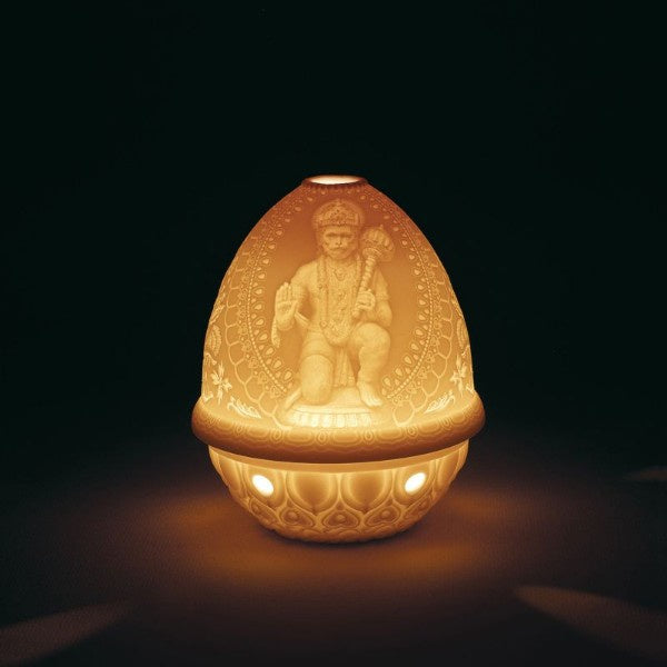 Lladro - Hanuman Lithophane Votive Light