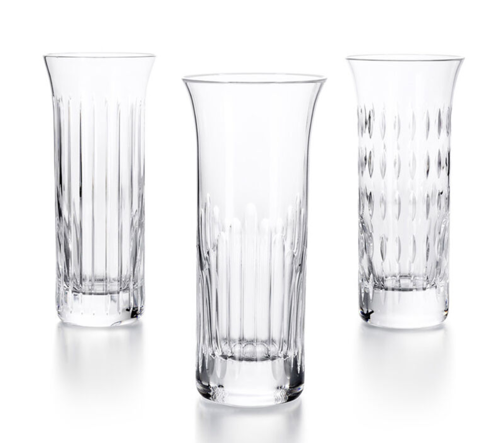 Baccarat - Flora 3 Vases Set