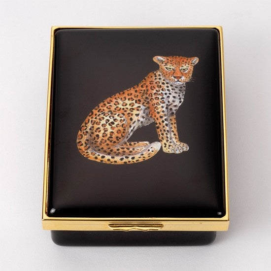 Halcyon Days - Leopard Portrait Box