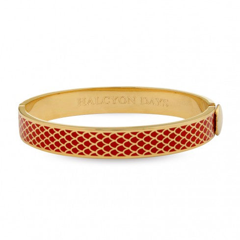 Halcyon Days - Salamander Bangle Red/gold