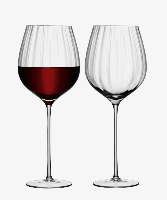 LSA - Aurelia Red Wine Glass 660ml Clear Optic x 2