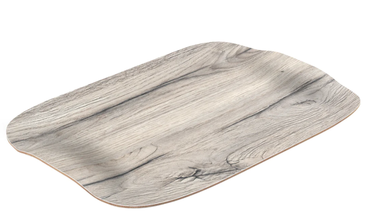 Platex - Tray, Suprex Papillon Grey Oak 41 x 29cm